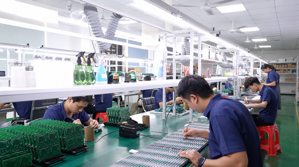 Shenzhen Jutai Comm Co., Ltd. линия производства производителя