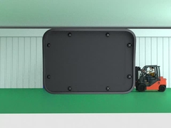 24.150 ГГц промышленный сенсор двери / микроволновый детектор радиолокации с двумя реле