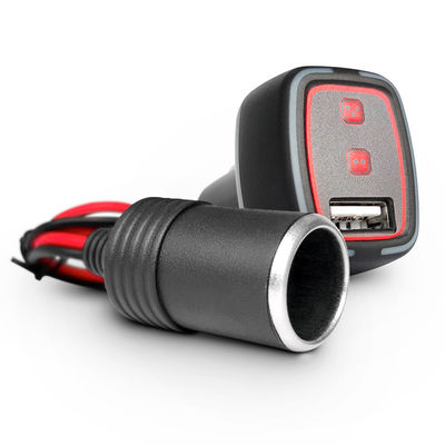 Купить UR-42K 433 MHz USB-порт Автоматическое зарядное устройство для автомобилей с двумя кнопками Производство в сети