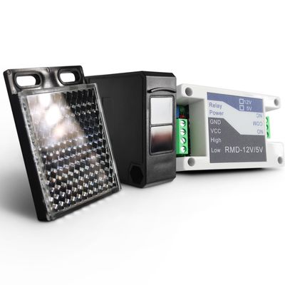 Купить Автоматический рефлекторный датчик безопасности порта фотоэлектрический детектор короткого замыкания и обратная защита Производство в сети