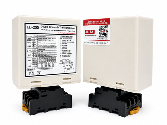 Dual Loop Vehicle Detector for Adjacent Loops with 4 Frequency Levels and Anti-Interference Design